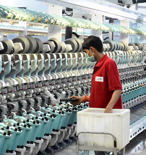 Sutlej cotton yarn spinning mills in Bhawanimandi, Rajasthan